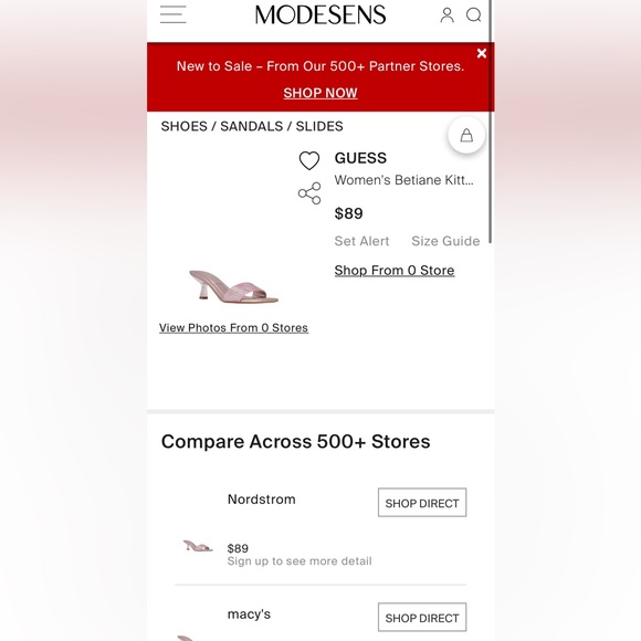 Guess Betiane Kitten Heels - Picture 9 of 11